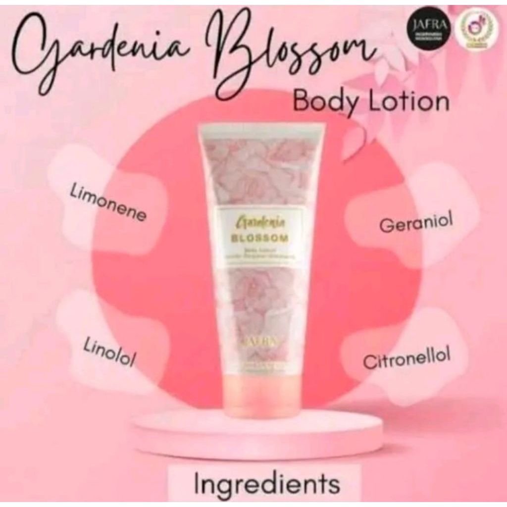 Jafra Gardenia Blossom Body Lotion Aroma Bunga Original
