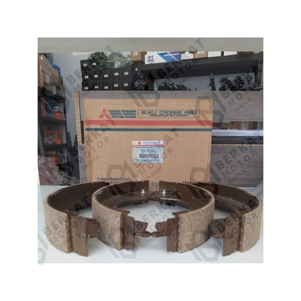 BRAKE SHOE L200 / KAMPAS REM BELAKANG L200