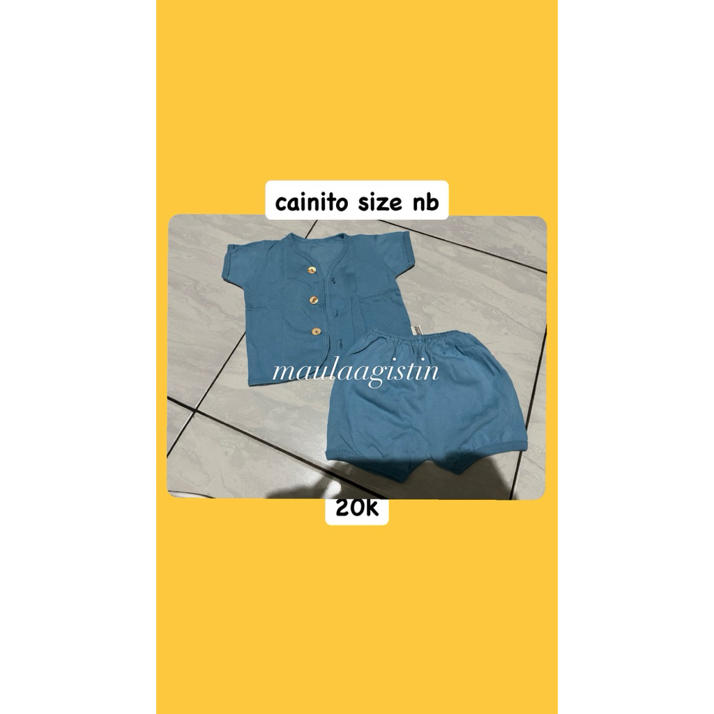 prelove setelan cainito baby