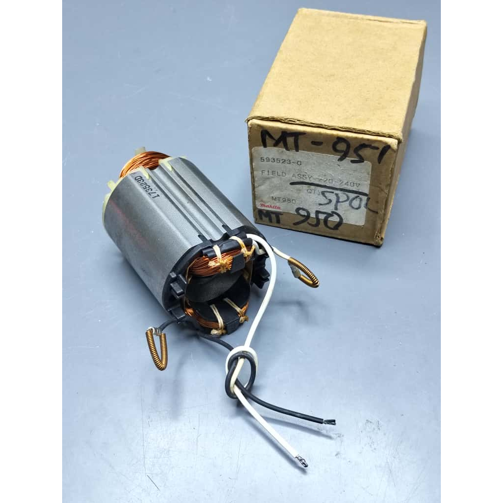 Stator Mesin Gerinda Tangan Maktec 4" MT951 MT954 Rumah Armature Makita Asli