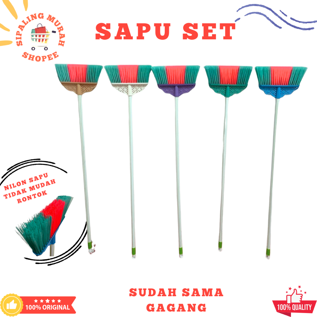 SAPU NILON NYLON / SAPU NAGATA / SAPU LION STAR / SAPU LANTAI / SAPU PLASTIK / SAPU TERMURAH