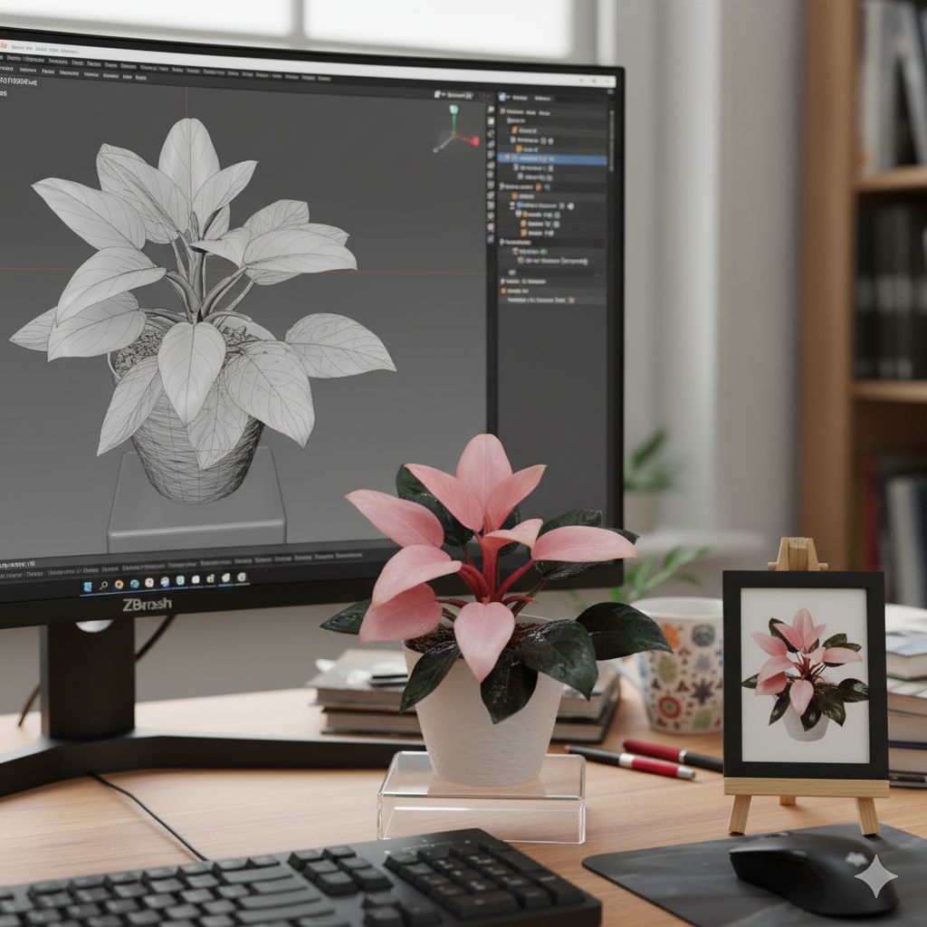 Philo Congo, Tanaman Hias Philo Pink Congo