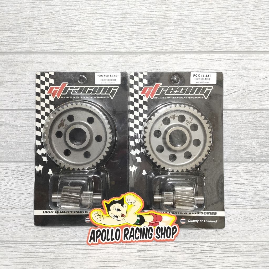 GIGI RASIO GF RACING 14-42 14-43 VARIO 125 VARIO 150 PCX 150 CBU