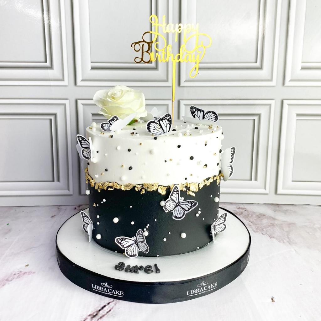 

Kue Ulang Tahun/Birthday Cake/Kue Ultah tema Flower Butterfly/Kue Birthday Jakarta