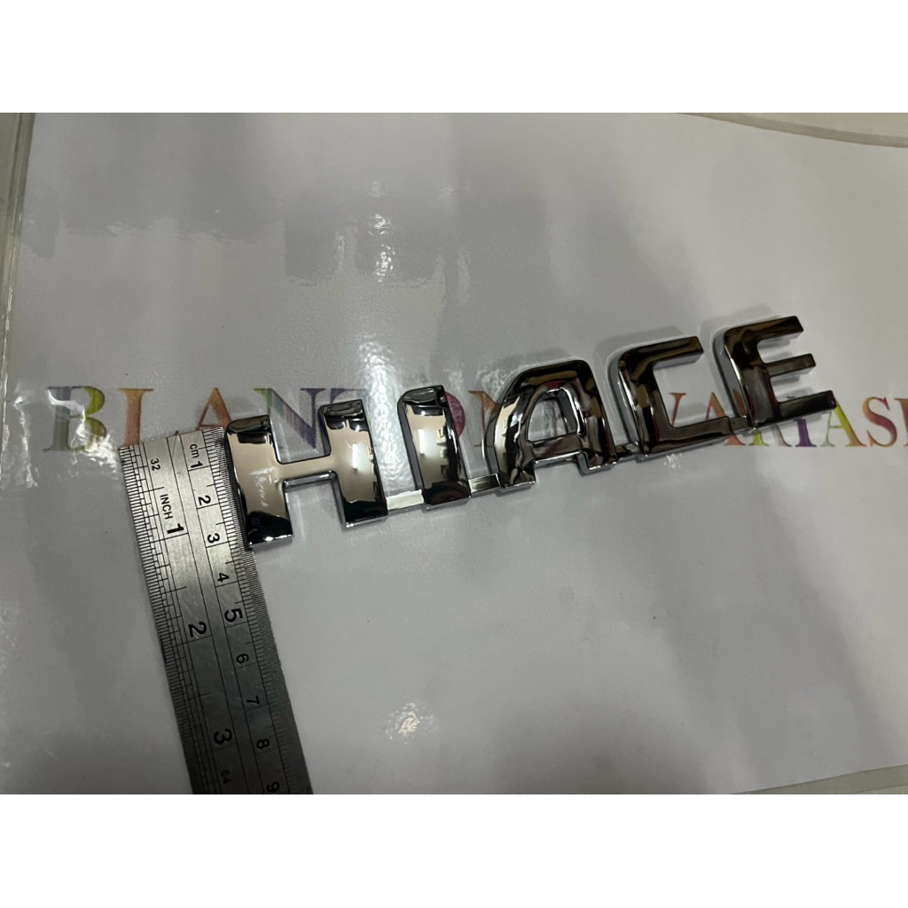 emblem hiace buat toyota Hiace