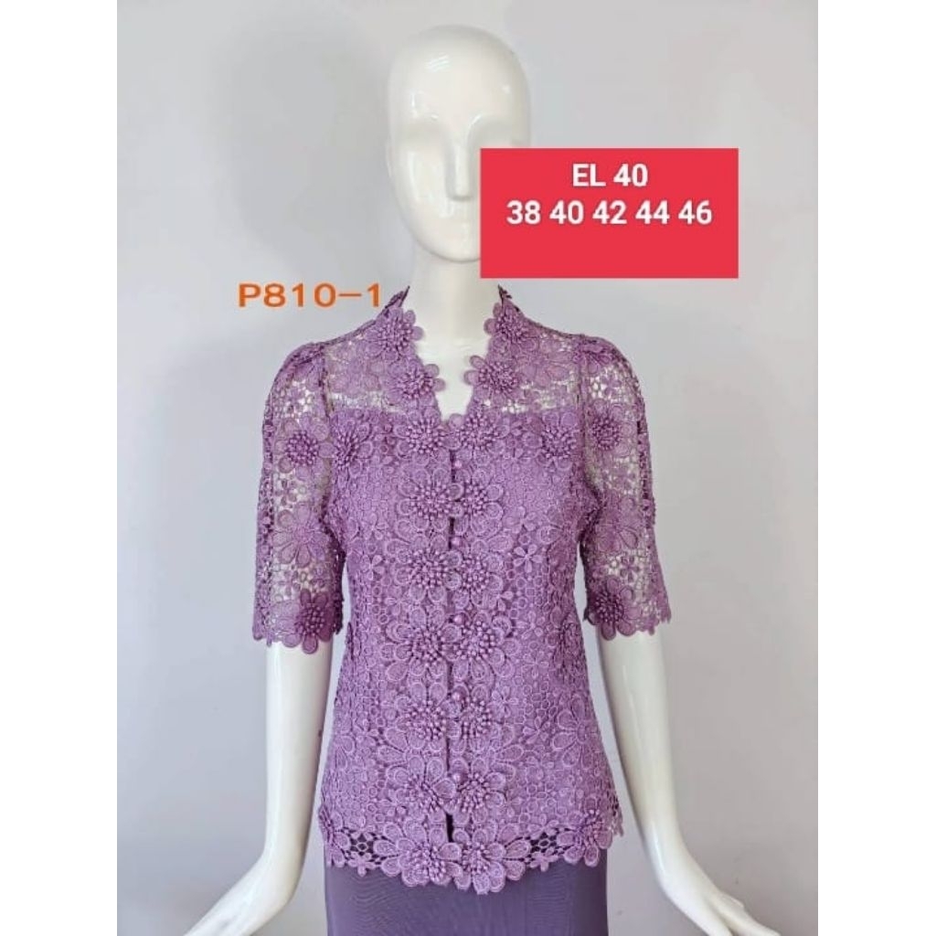 Atasan brokat pink butik terbaru baju brokat pesta mewah