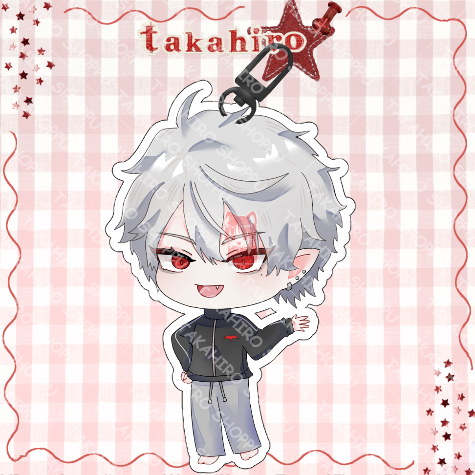 Ganci / Gantungan Kunci / Keychain Akrilik VTUBER NIJISANJI KUZUHA