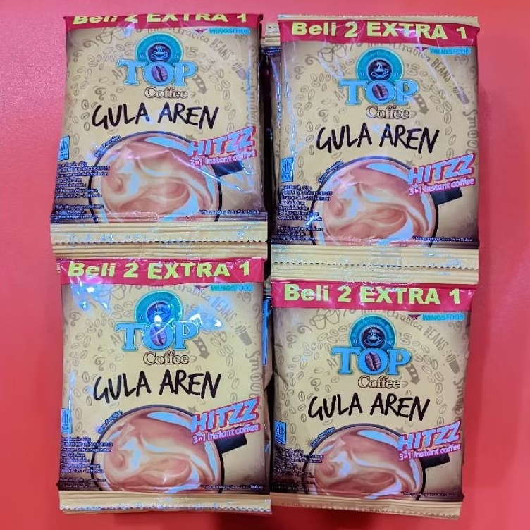 Top Kopi Gula Aren 1 Renteng 15 Sachet