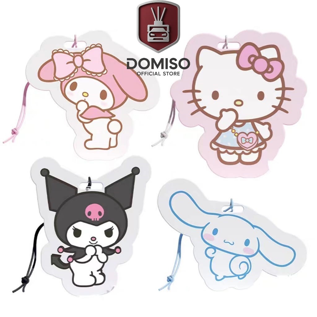 Parfum SANRIO kertas pengharum parfum mobil air freshener car perfume kertas parfum rumah gantungan 