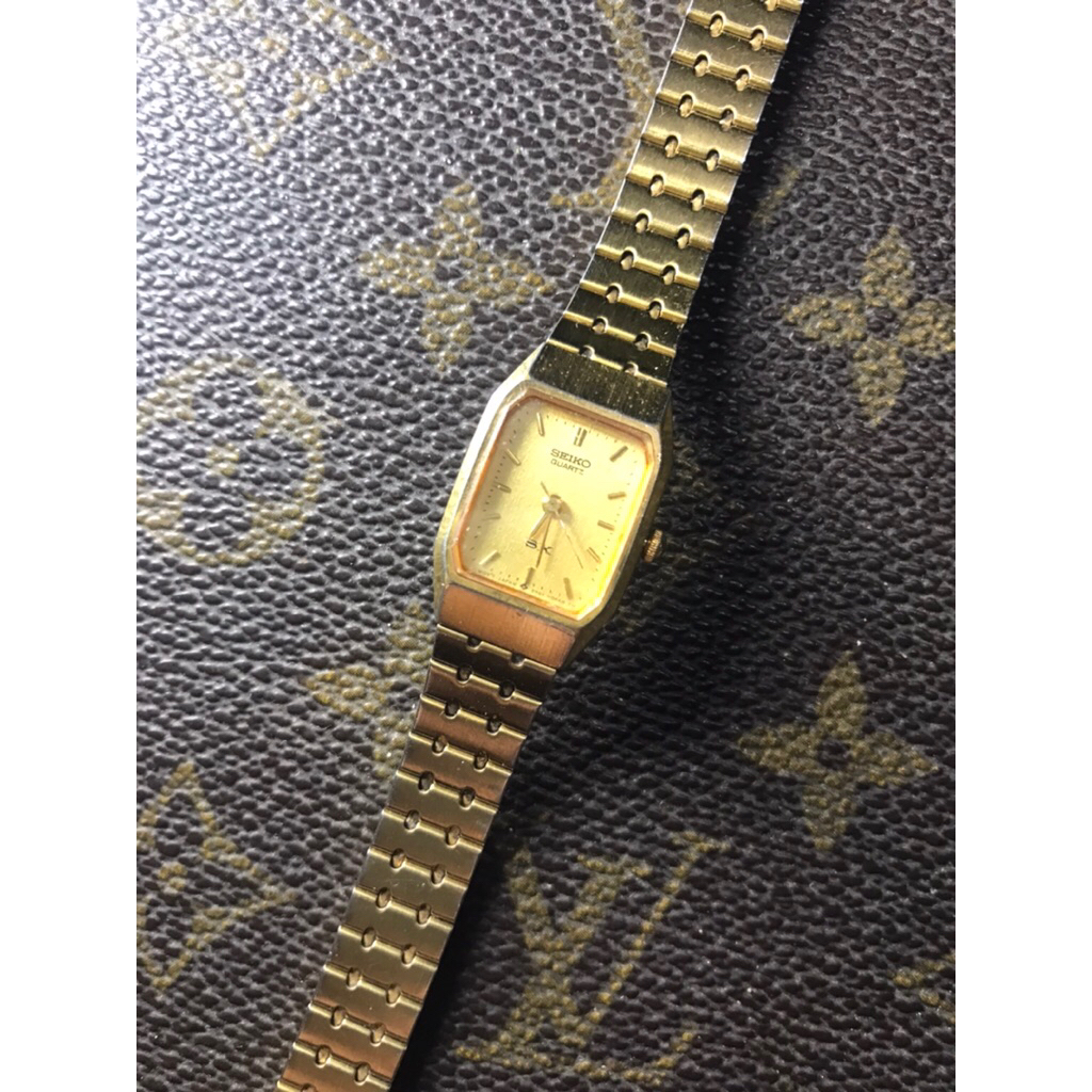 jam tangan seiko tank quartz second bekas