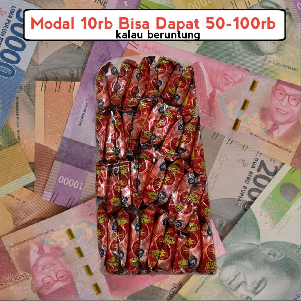 snack ciki cinta snack jadul berhadiah uang dan emas jika beruntung isi 10 pcs rasa gurih