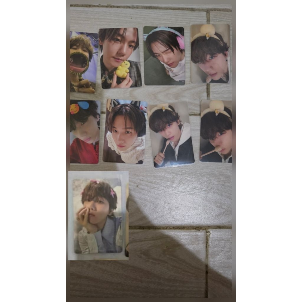 EXO baekhyun essence of reverie usa honey bow hello82 eor pob preorder benefit pc photocard official