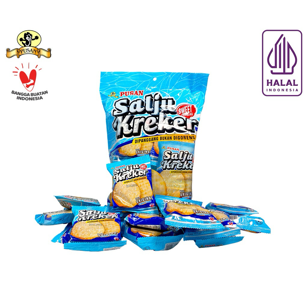 

PUSAN SALJU KREKER CRACKERS SALJU JAJANAN SNACK ANAK-ANAK BISKUIT