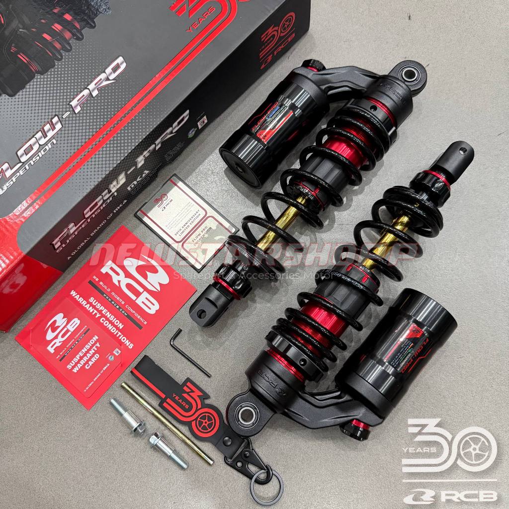Shockbreaker Shock skok Tabung RCB Flow pro Flowpro Spesial Aniversary 30 tahun 305mm Aerox Nmax new
