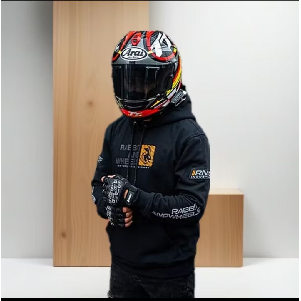 Hoodie riding torque rabbit and wheels Hoodie touring