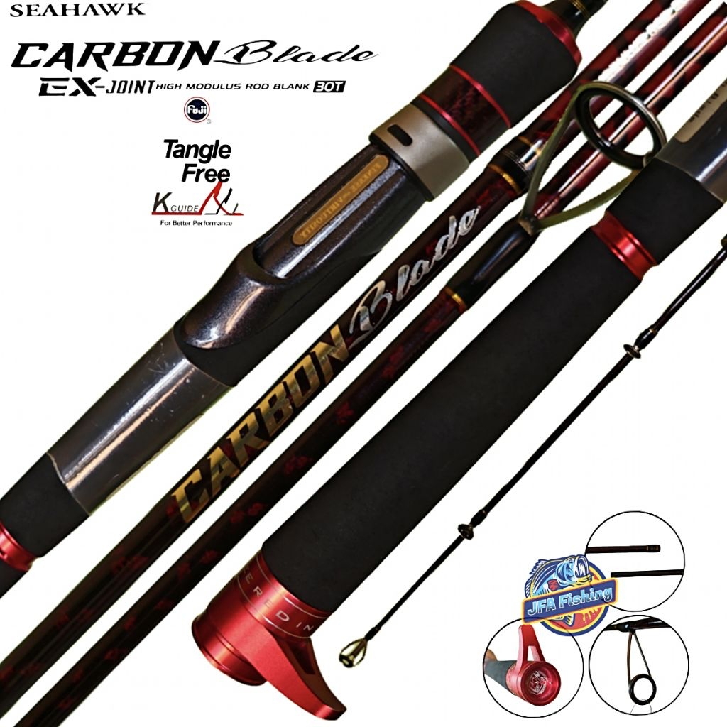 Joran Spinning Rod Team Seahawk CARBON BLADE 562MS