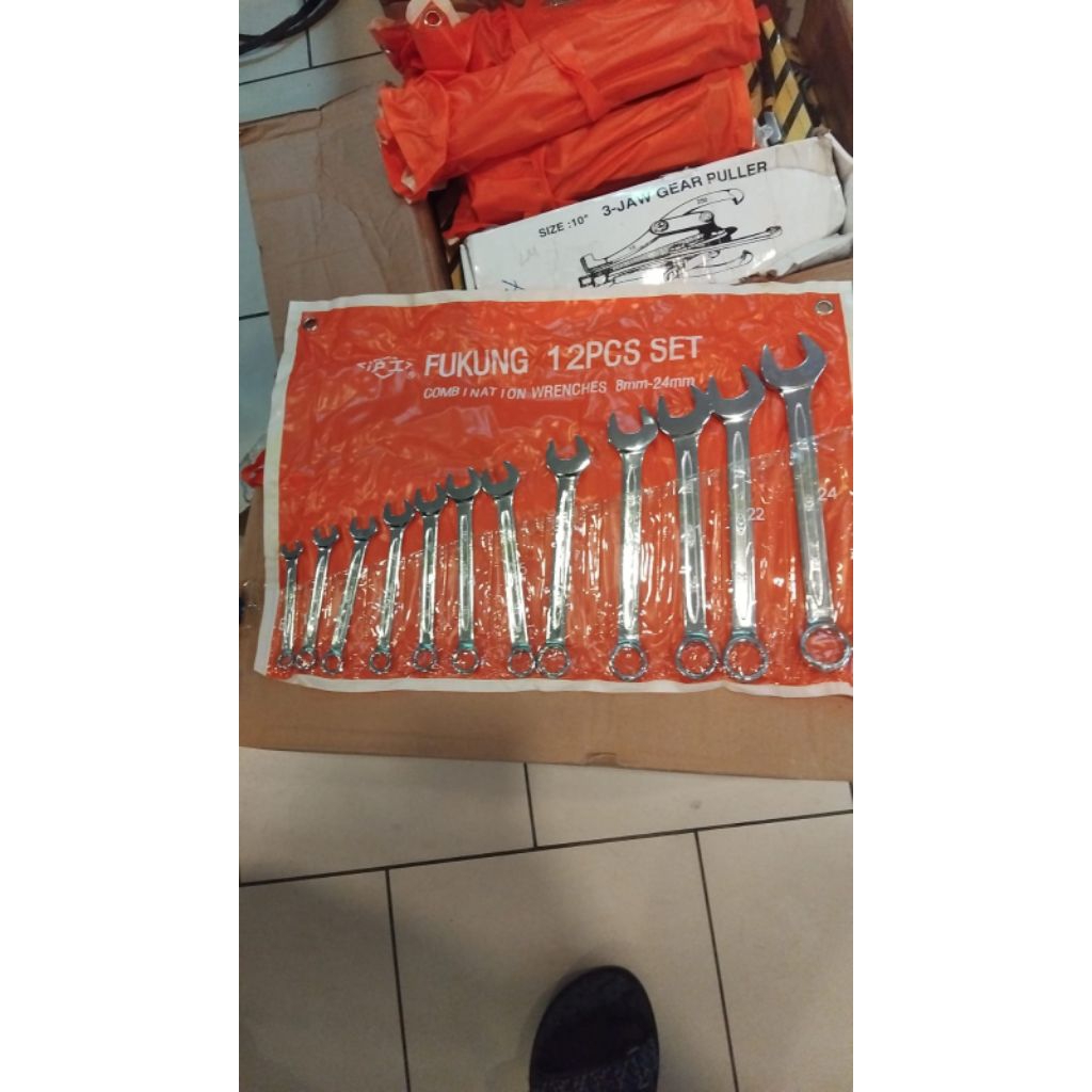 kunci ring pas 12 set premium