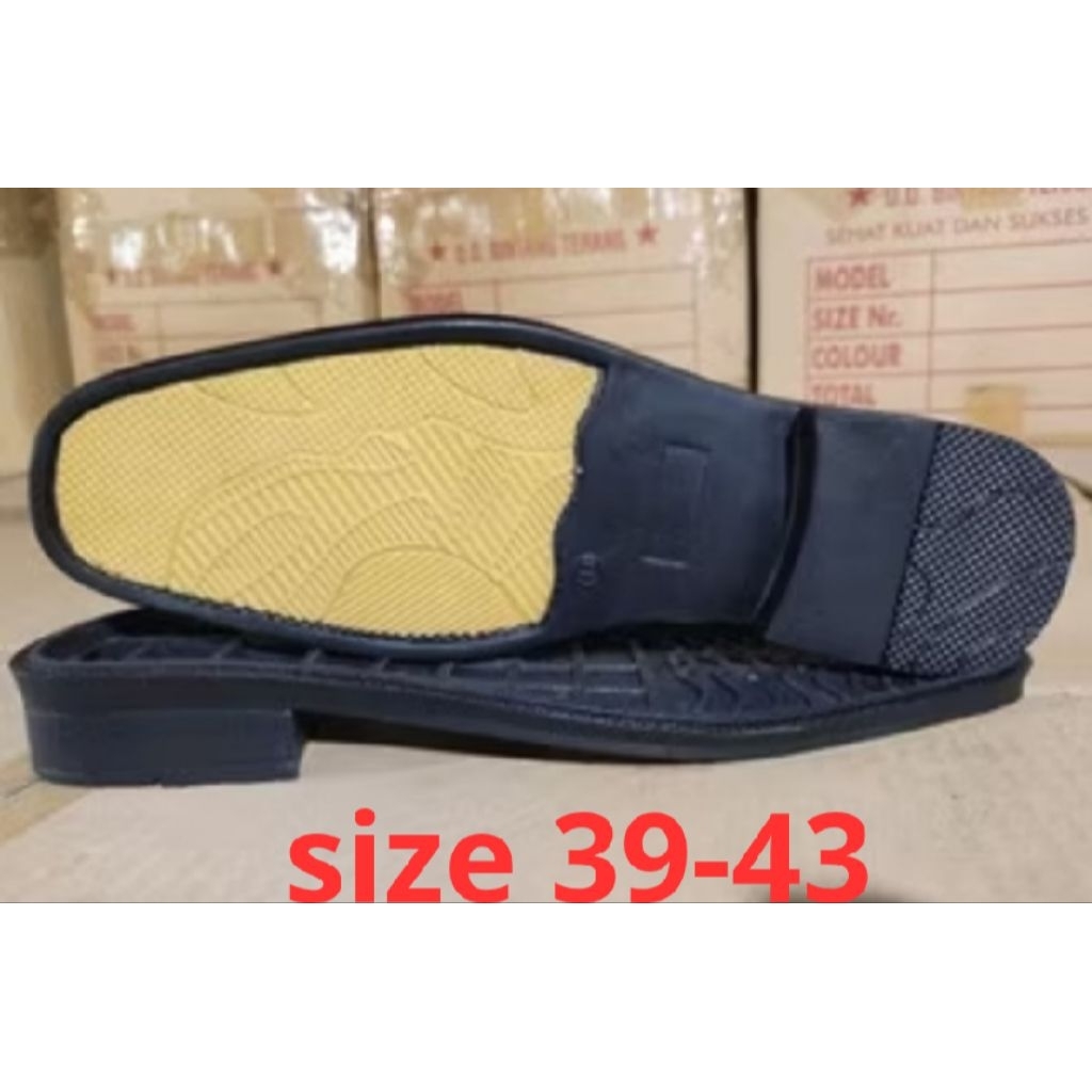 sol sepatu atau sandal