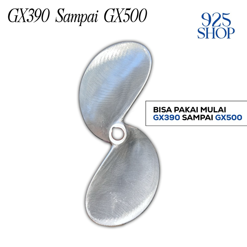 Baling baling atau kipas perahu GX390 sampai GX500 harian langsung pakai 13pk sampai 500cc