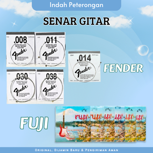 SENAR GITAR FENDER/SENAR GITAR ECER/SENAR GITAR FUJI