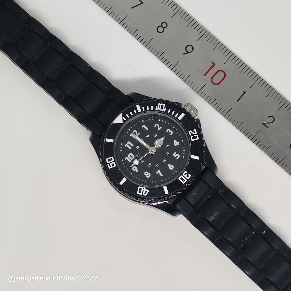 Jam Diver Deepdyed ASD035 Black Ladies Bekas