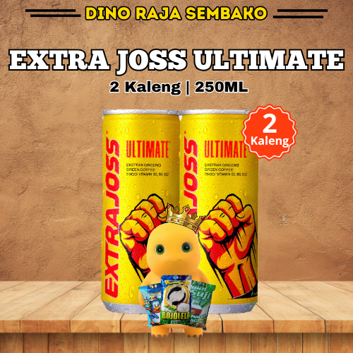 

Extra Joss Ultimate 2 kaleng isi 250 ML