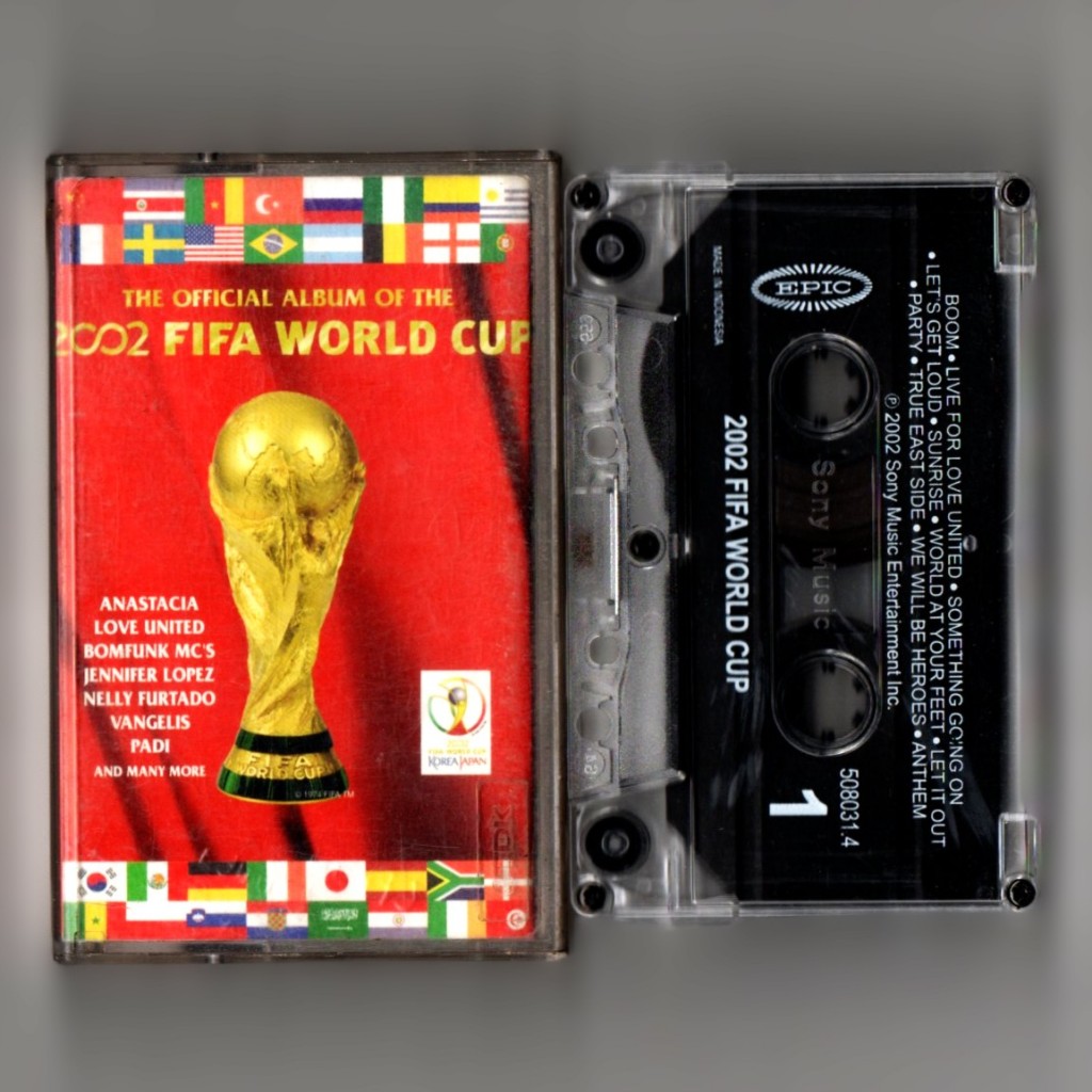 Kaset Pita Kompilasi - 2002 FIFA World Cup // The Official Album - Tape Tested