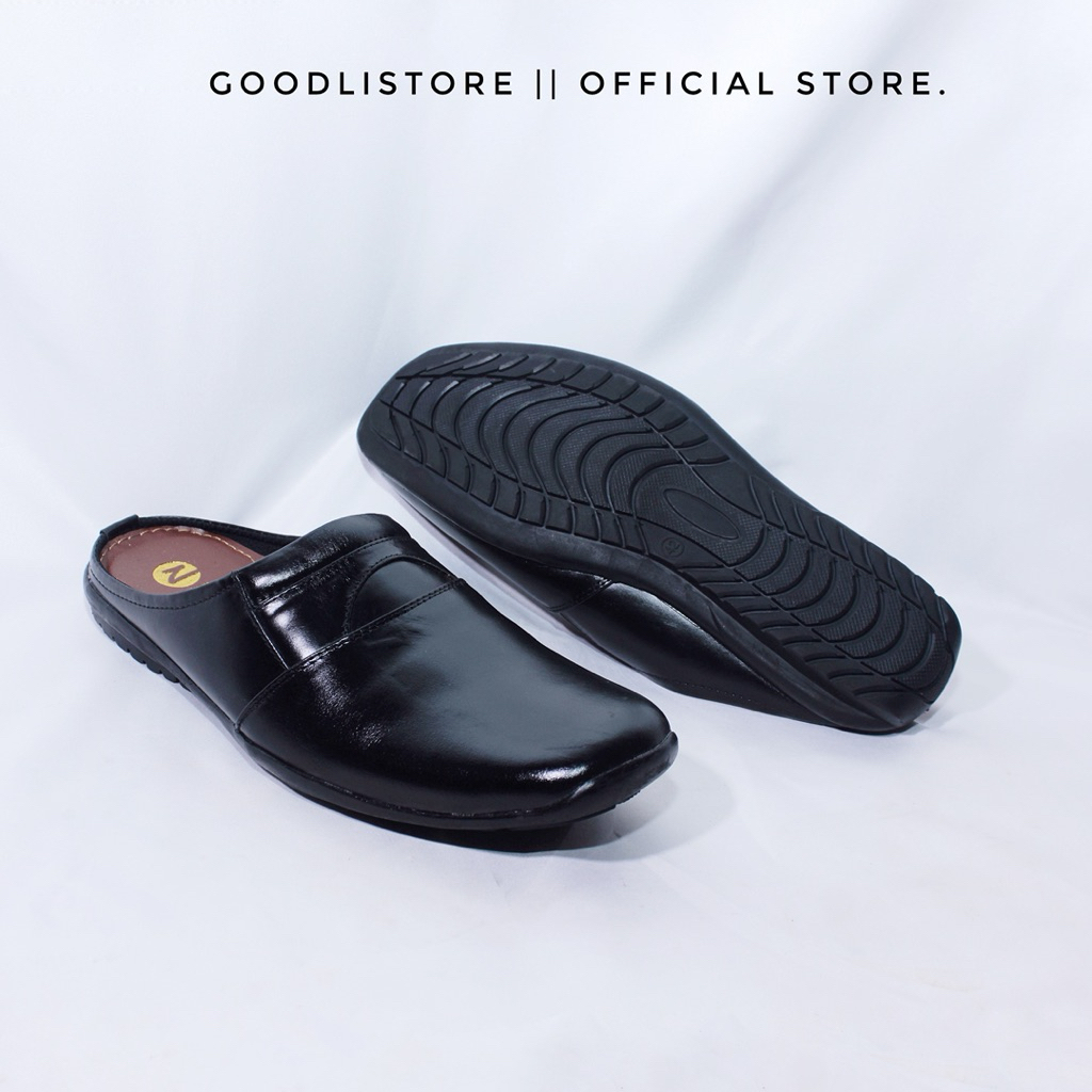 sandal sepatu slop kulit asli - sepatu pesta Nawies leather 100% ORIGINAL LEATHER