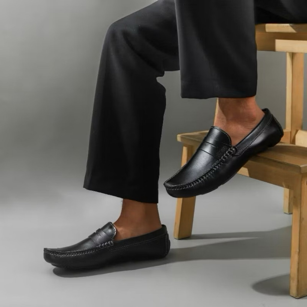 Sepatu pria kulit asli nawies leather