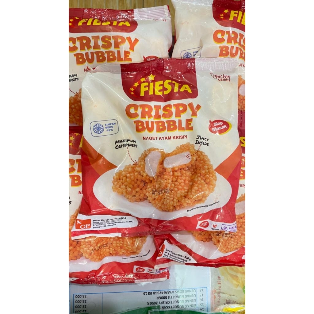 Fiesta crispy bubble chicken nugget