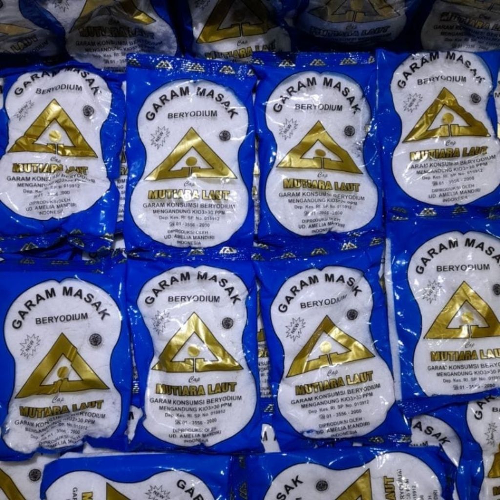 

1 ball ( 40 pcs ) Garam masak beryodium 100g/pcs