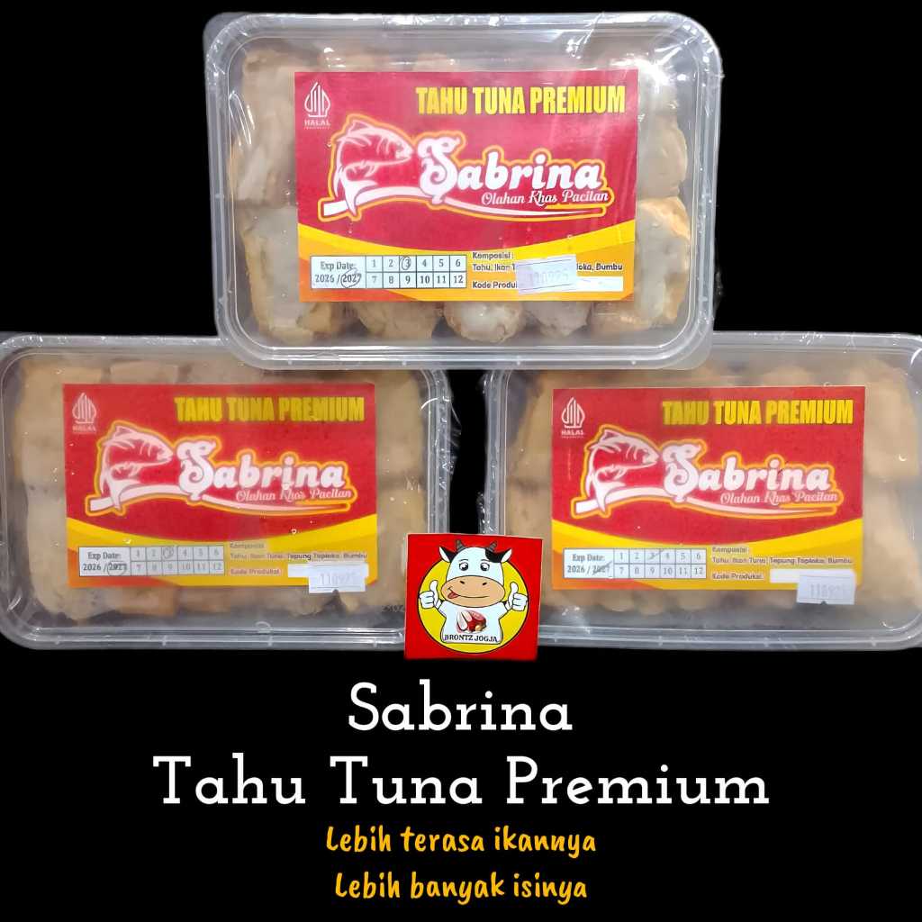 

SABRINA TAHU TUNA PREMIUM ISI 10PCS-FROZEN FOOD-BRONTZ JOGJA