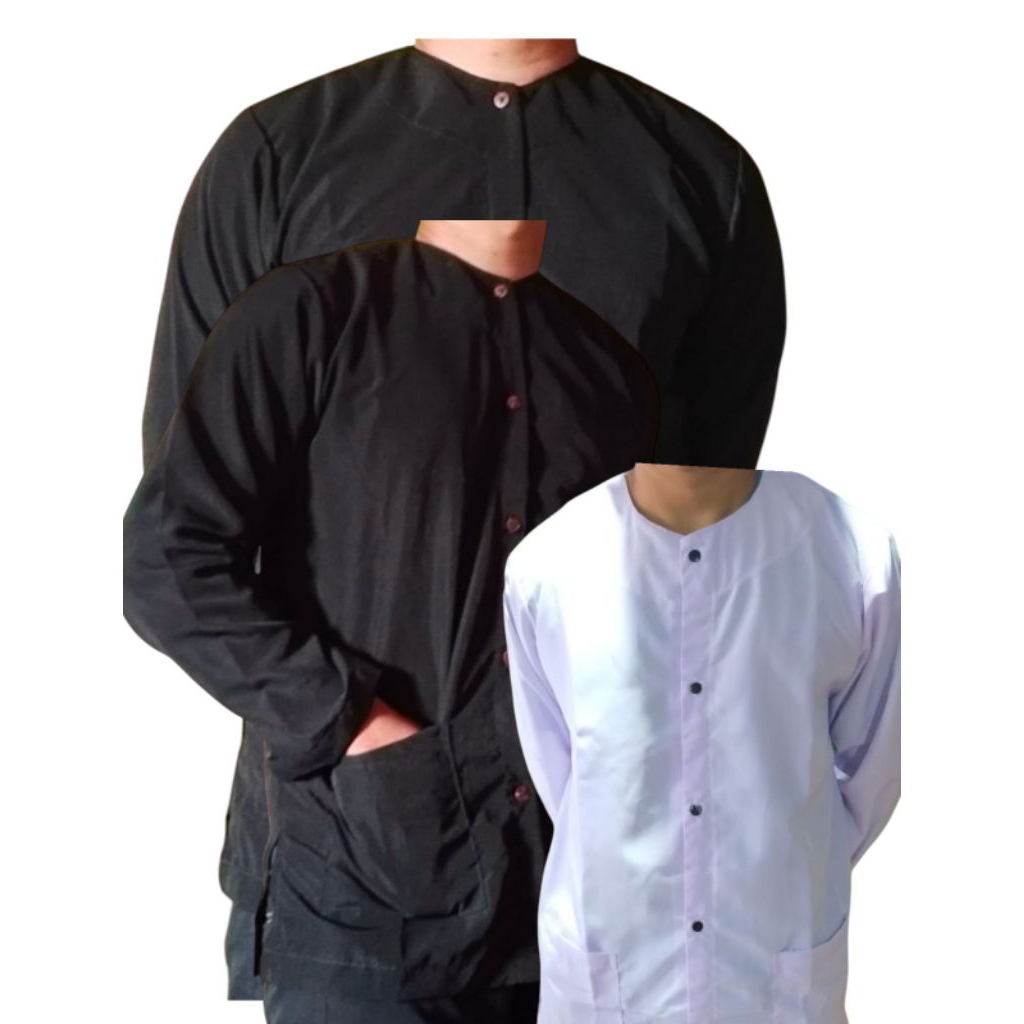 Koko pria dewasa tanpa kerah