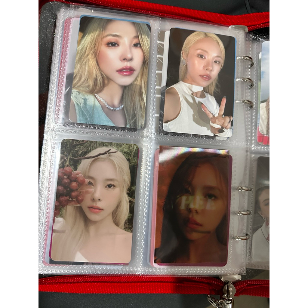 OFFICIAL MAMAMOO MOONBYUL WHEEIN SOLAR PHOTOCARD PC
