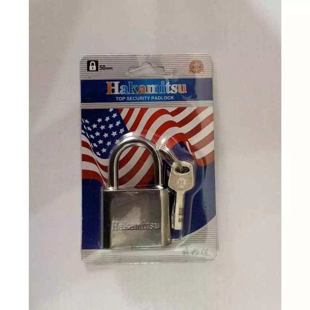 Gembok 30mm 40mm 50mm 60mm Hakamitsu/Gembok Pagar Anti Maling Bagus Murah