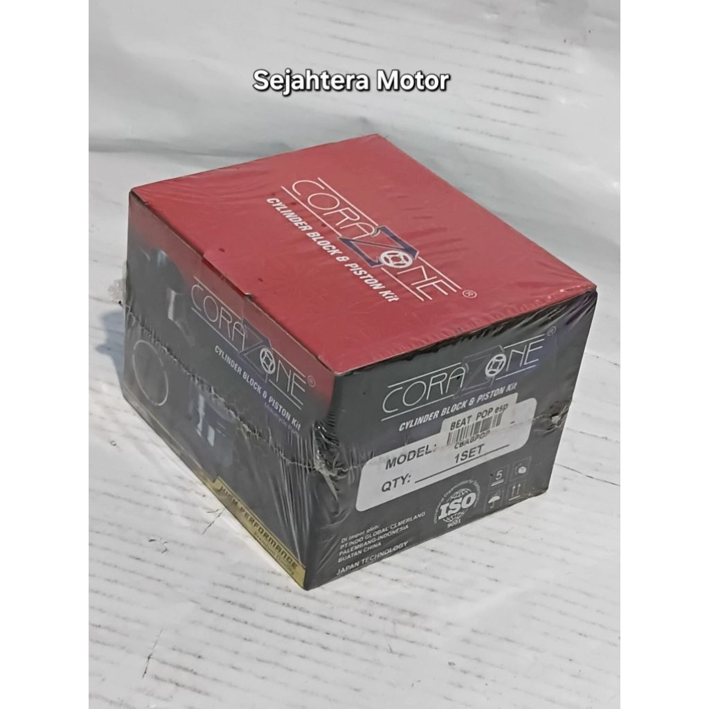 Cylinder Block asli CORAZONE untuk motor BEAT POP