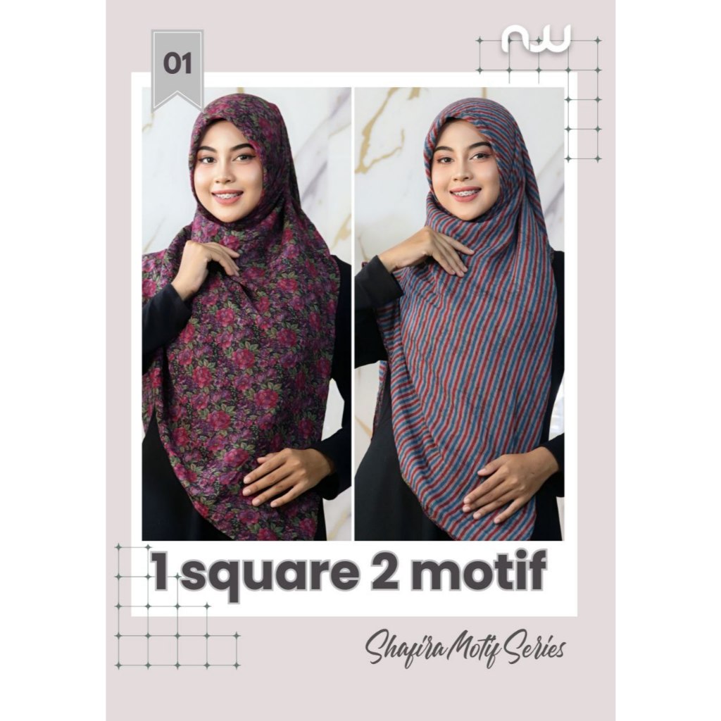 NW Official Original - ORI - HIJAB KHIMAR | JILBAB SIFON 2 LAYER | JILBAB INSTAN