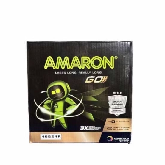 aki kering ns60 amaron go untuk avanza, xenia (upgrade)