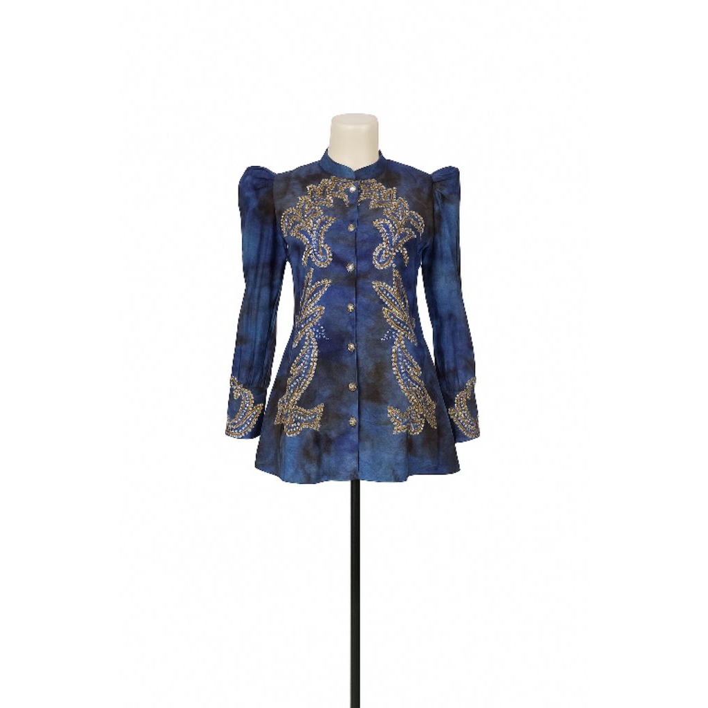 Sasirangan Blouse Bordir