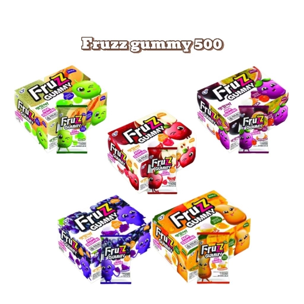 

Fruzz Gummy 500