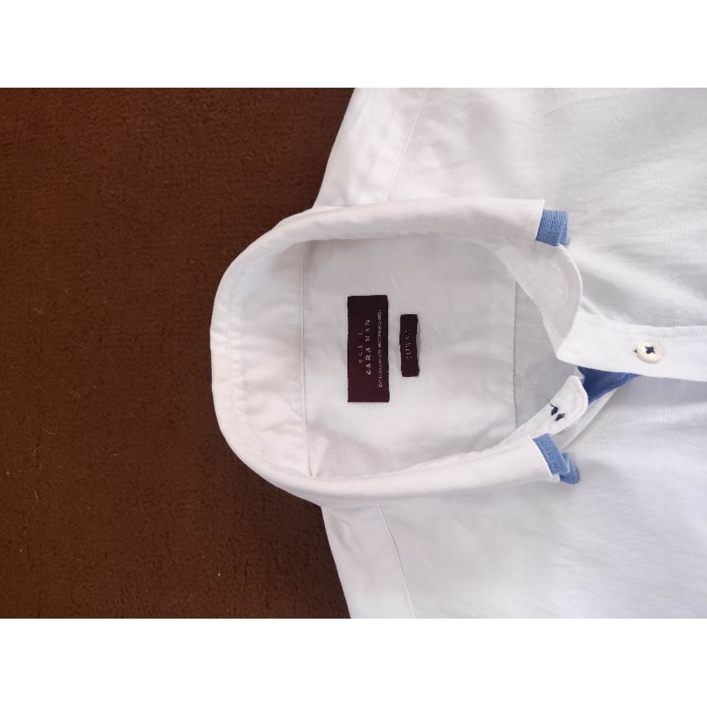 kemeja putih Zara man h87