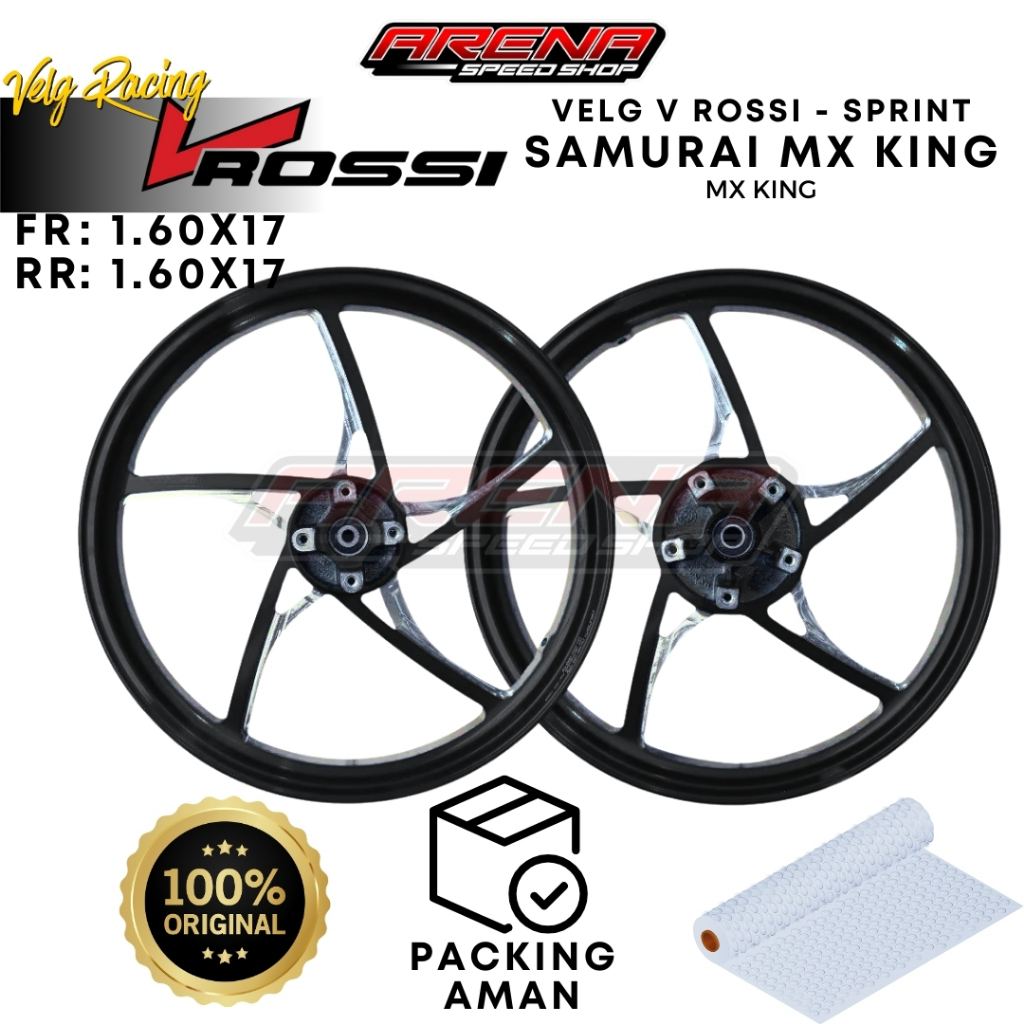 V Rossi Sprint Samurai MX King 160x17 & 160x17 - Velg Racing Jupiter MX 150 MX King New Original