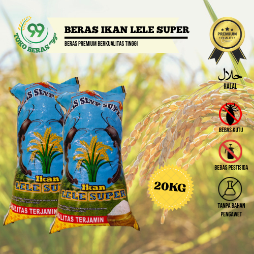 Beras Cap Ikan Lele Super 20Kg