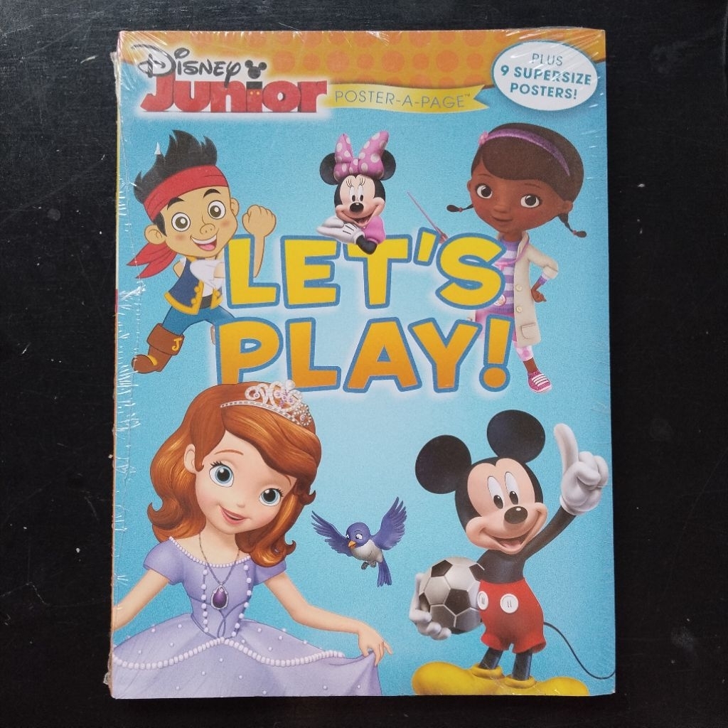 Disney Junior: Let's Play Poster-A-Page (Disney Junior Poster-a-page)