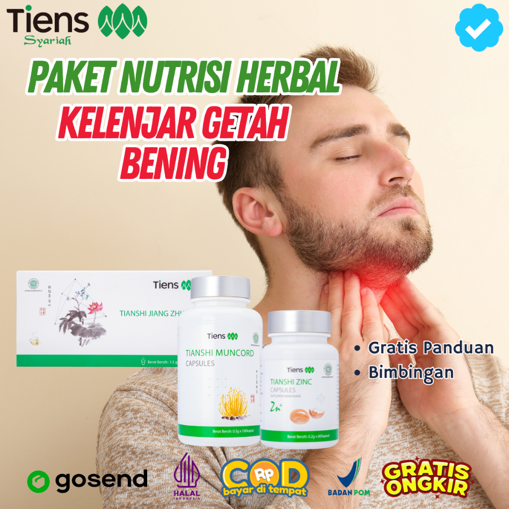 Tiens Tcm Herbal China Kelenjar Getah Bening Fitofarmaka Official Store