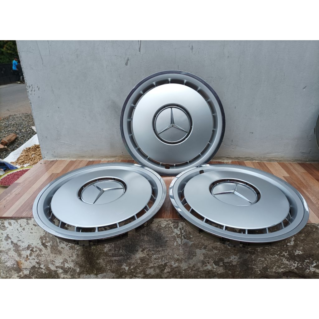 WhellDop Dop mercy mercedes benz borbet R15 Original tutup pelg mercy