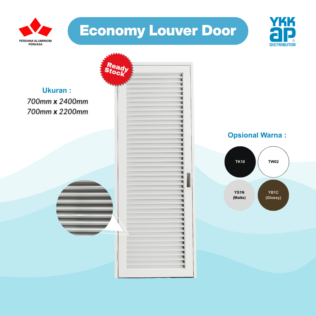 PINTU JALUSI EKONOMI (SF BAR SERIES) BY YKK AP