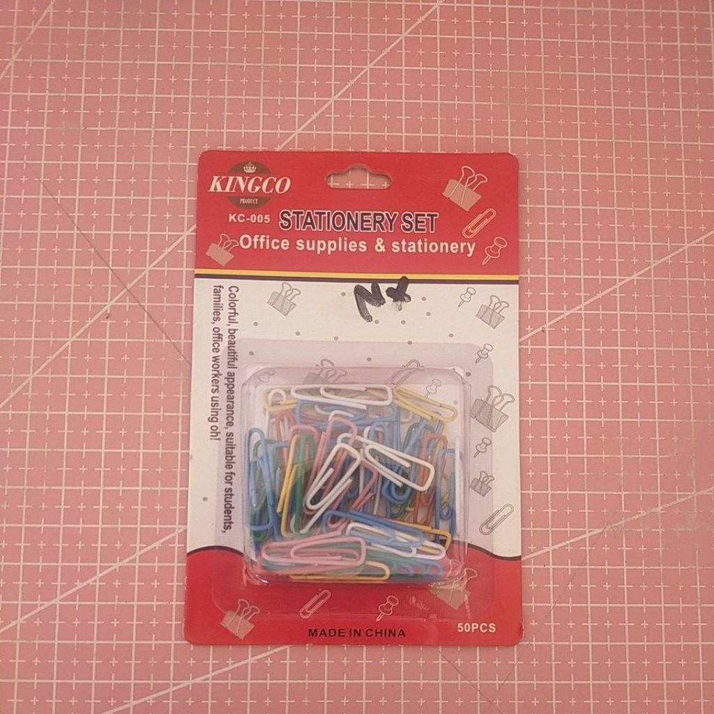 Paper Clip Kingco Warna Warni