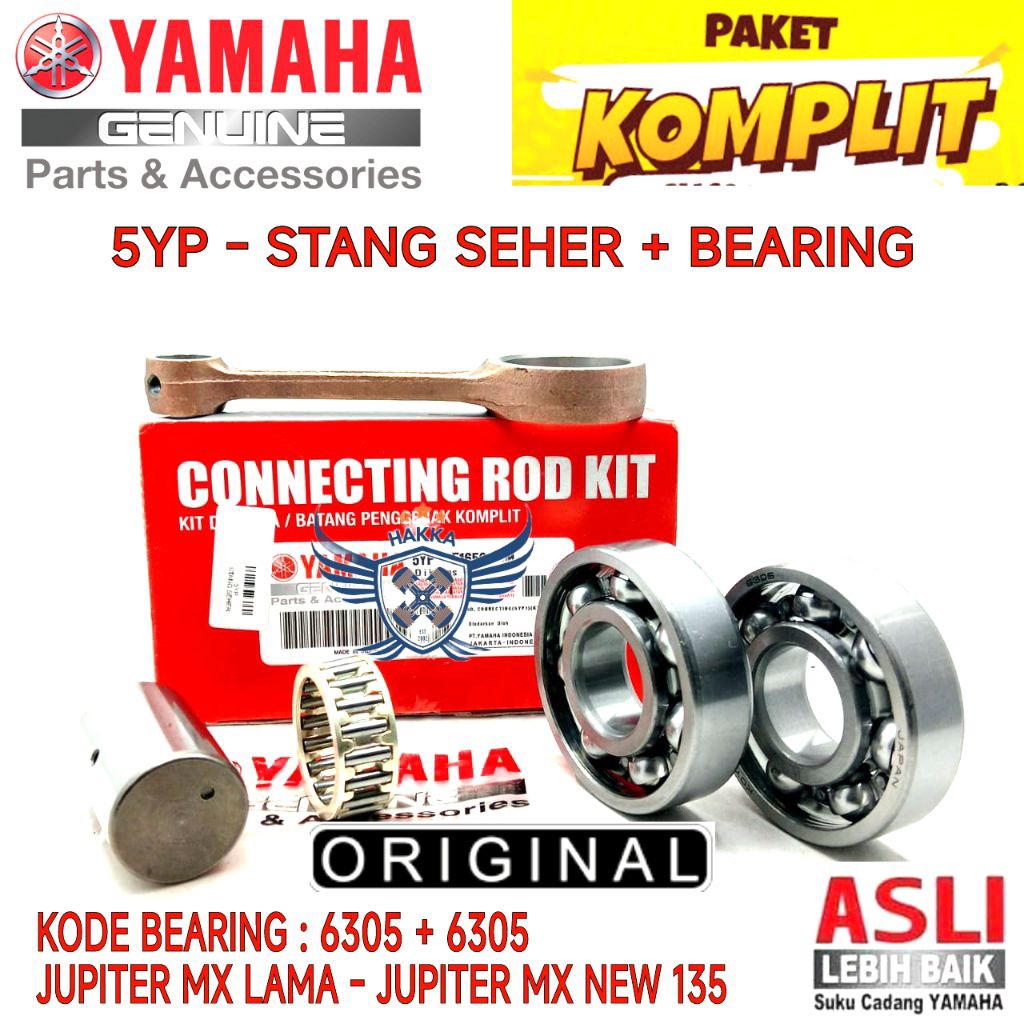 5YP ORIGINAL STANG SEHER + BEARING YAMAHA JUPITER MX LAMA, STANG SEHER YAMAHA JUPITER MX NEW 135, ST