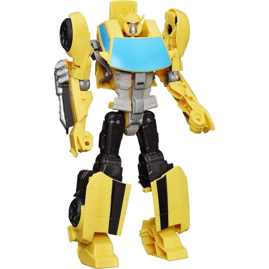 MAINAN TRANSFORMERS HEROIC BUMBLEBEE ACTION FIGURE - FIGUR SKALA BESAR ABADI, BERUBAH MENJADI MOBIL